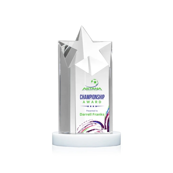 The Berkley Star VividPrint™ Award on Optical Crystal Base is an... from ASI 84592 St Regis Group / St Regis