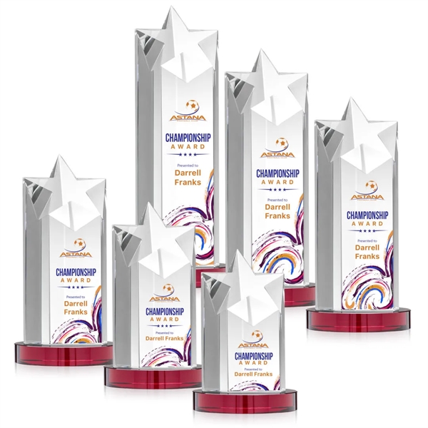 The Berkley Star VividPrint™ Award on Optical Crystal Base is an... from ASI 84592 St Regis Group / St Regis