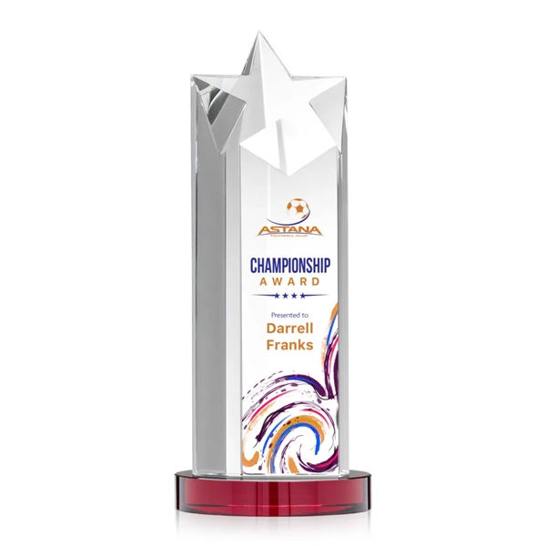 The Berkley Star VividPrint™ Award on Optical Crystal Base is an... from ASI 84592 St Regis Group / St Regis