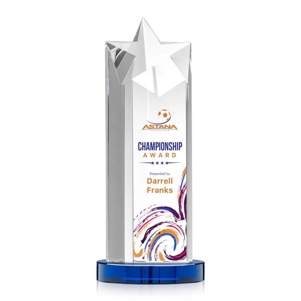 The Berkley Star VividPrint™ Award on Optical Crystal Base is an... from ASI 84592 St Regis Group / St Regis
