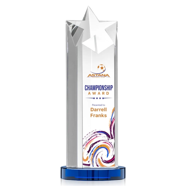 The Berkley Star VividPrint™ Award on Optical Crystal Base is an... from ASI 84592 St Regis Group / St Regis