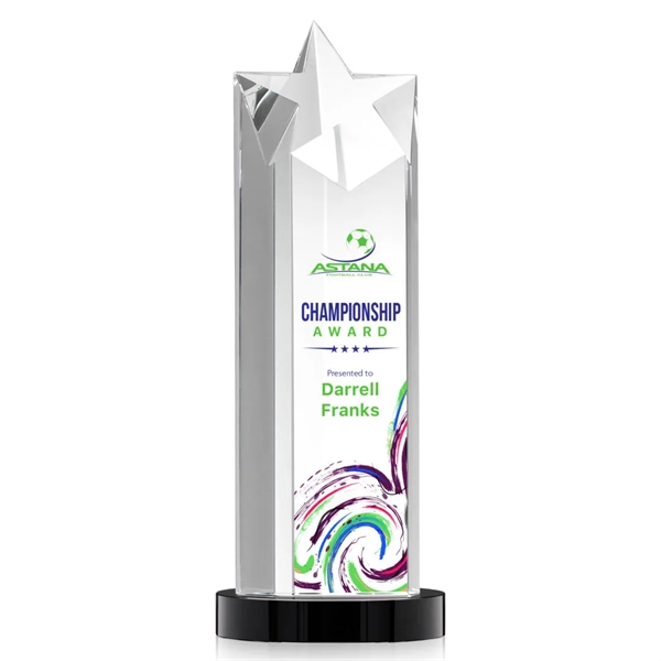 The Berkley Star VividPrint™ Award on Optical Crystal Base is an... from ASI 84592 St Regis Group / St Regis