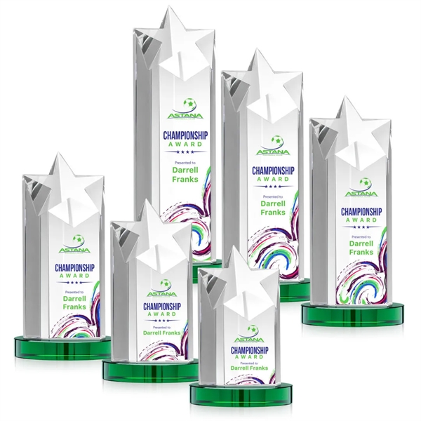 The Berkley Star VividPrint™ Award on Optical Crystal Base is an... from ASI 84592 St Regis Group / St Regis
