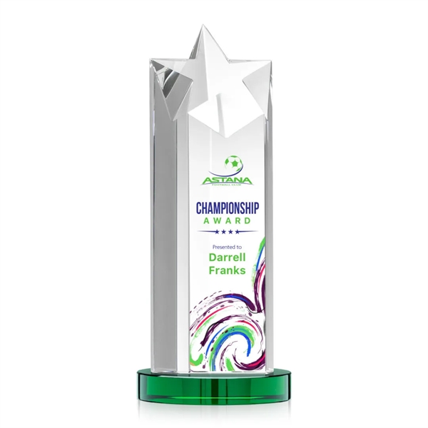 The Berkley Star VividPrint™ Award on Optical Crystal Base is an... from ASI 84592 St Regis Group / St Regis