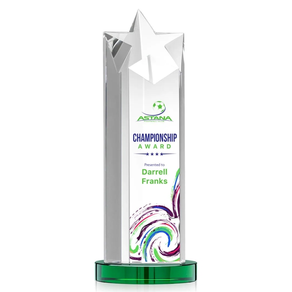 The Berkley Star VividPrint™ Award on Optical Crystal Base is an... from ASI 84592 St Regis Group / St Regis