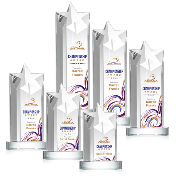 The Berkley Star VividPrint™ Award on Optical Crystal Base is an... from ASI 84592 St Regis Group / St Regis