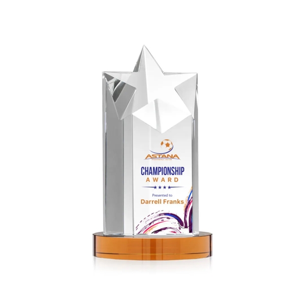 The Berkley Star VividPrint™ Award on Optical Crystal Base is an... from ASI 84592 St Regis Group / St Regis