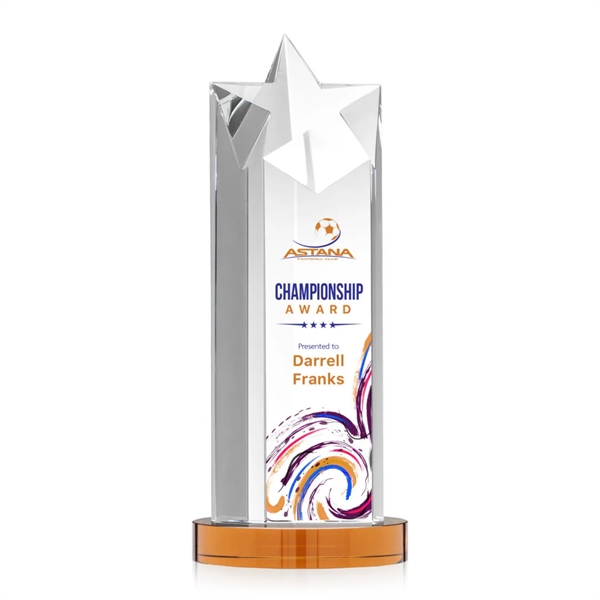 The Berkley Star VividPrint™ Award on Optical Crystal Base is an... from ASI 84592 St Regis Group / St Regis