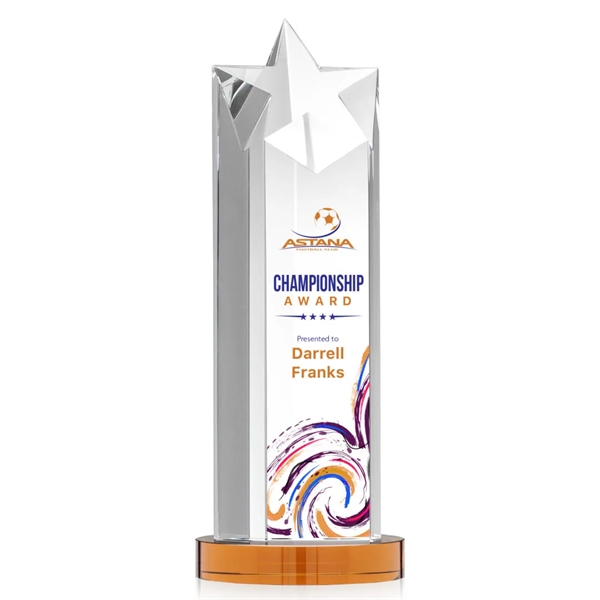 The Berkley Star VividPrint™ Award on Optical Crystal Base is an... from ASI 84592 St Regis Group / St Regis