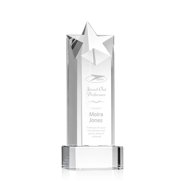 The Berkley Star Award on a Clear Optical Crystal Base is... from ASI 84592 St Regis Group / St Regis