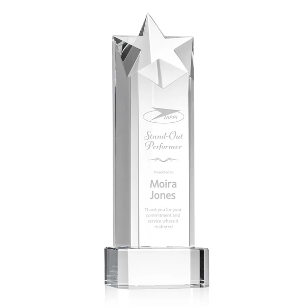 The Berkley Star Award on a Clear Optical Crystal Base is... from ASI 84592 St Regis Group / St Regis