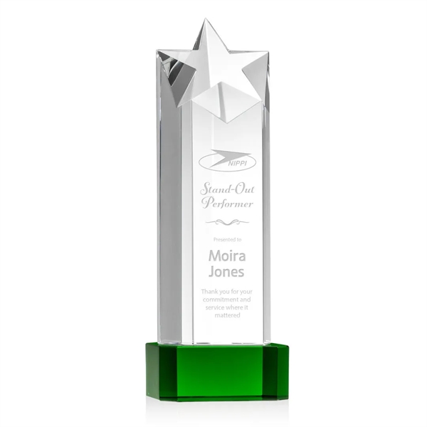 The Berkley Star Award on an Emerald Optical Crystal Base is... from ASI 84592 St Regis Group / St Regis