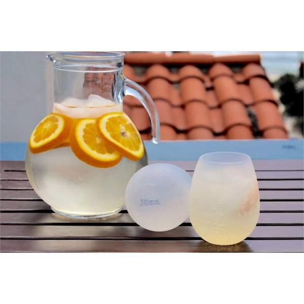 Wine glasses made of nonstick food grade silicone.... from ASI 31978 Admanline