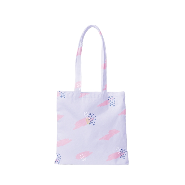 Large, square flat tote made of 4cp Poly that measures 15.5"... from ASI 74710 Numo