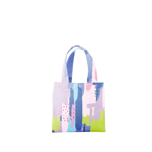 Small, toddler-size, flat 4cp Poly tote bag with 2 handles.... from ASI 74710 Numo