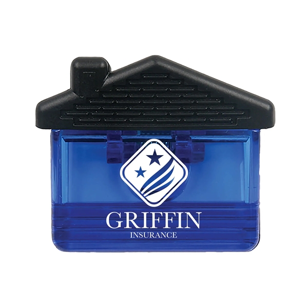 House shaped clip with rubber grip, magnetic backing and Customization.... from ASI 54040 Fey Promo / Mi Line by Fey