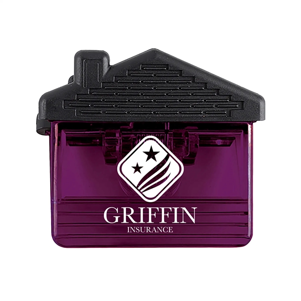 House shaped clip with rubber grip, magnetic backing and Customization.... from ASI 54040 Fey Promo / Mi Line by Fey