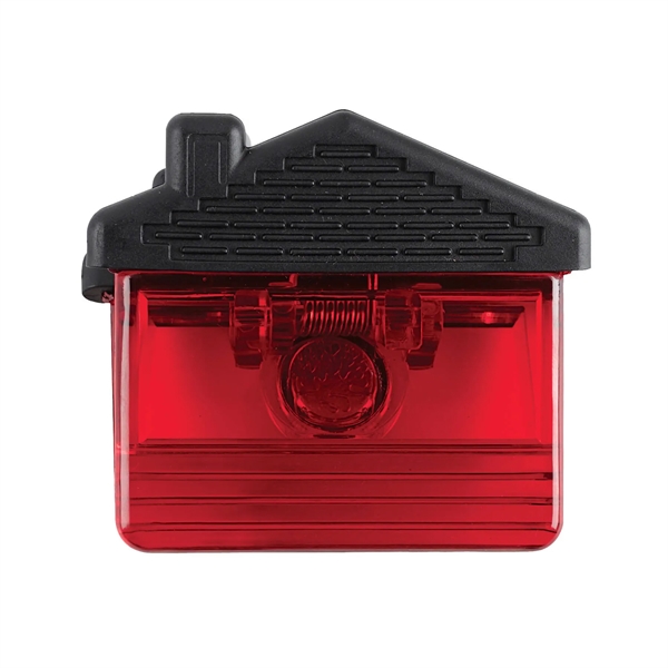 House shaped clip with rubber grip, magnetic backing and Customization.... from ASI 54040 Fey Promo / Mi Line by Fey