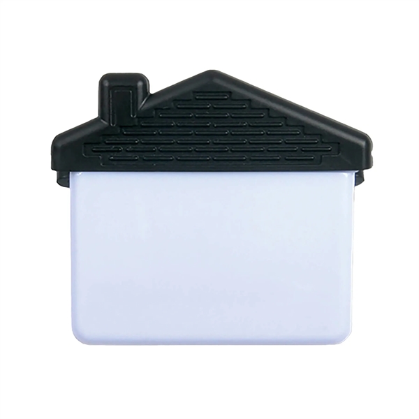 House shaped clip with rubber grip, magnetic backing and Customization.... from ASI 54040 Fey Promo / Mi Line by Fey