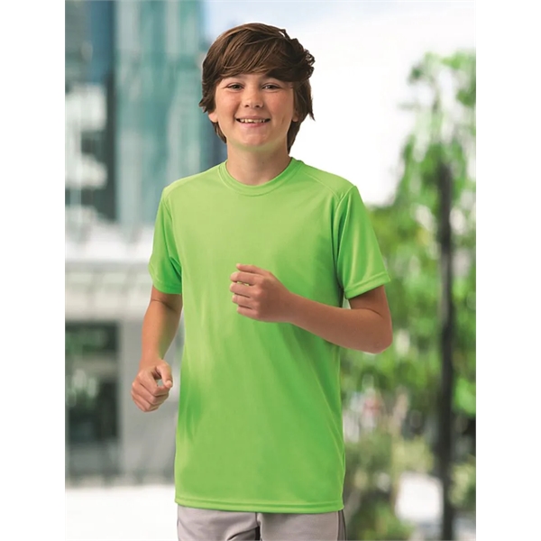 Youth Islander Performance Tee made of 100% microfiber performance polyester.... from ASI 85988 Century Place Apparel