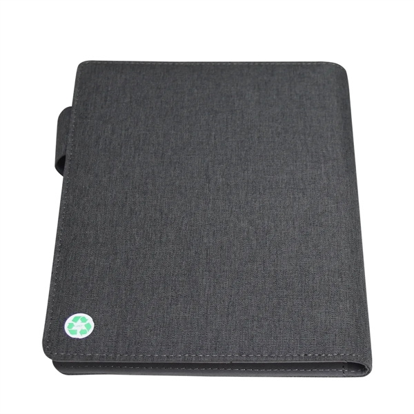 RPET Polycanvas Junior Folio The built-in 5000mAh wireless charging system, provides... from ASI 79384 Preferred Nation Inc
