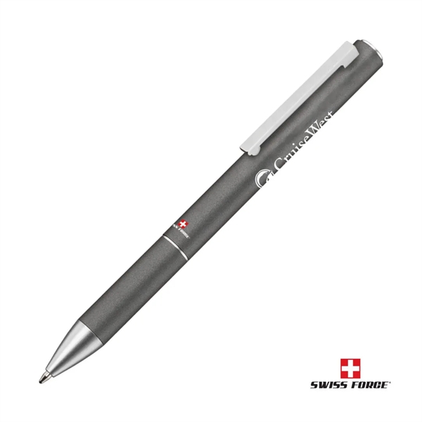 Sleek, metal twist action pen with soft hybrid ink refill. Available... from ASI 84592 St Regis Group