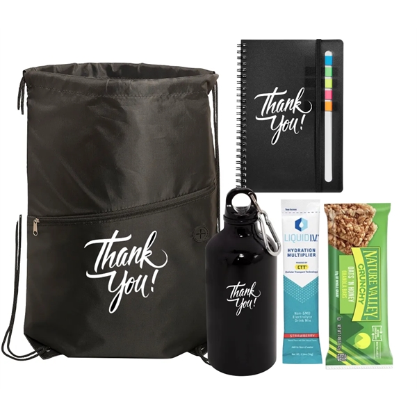 Journal,Bottle, Bag and Snack Set... from ASI 89971 Stuff A Mug