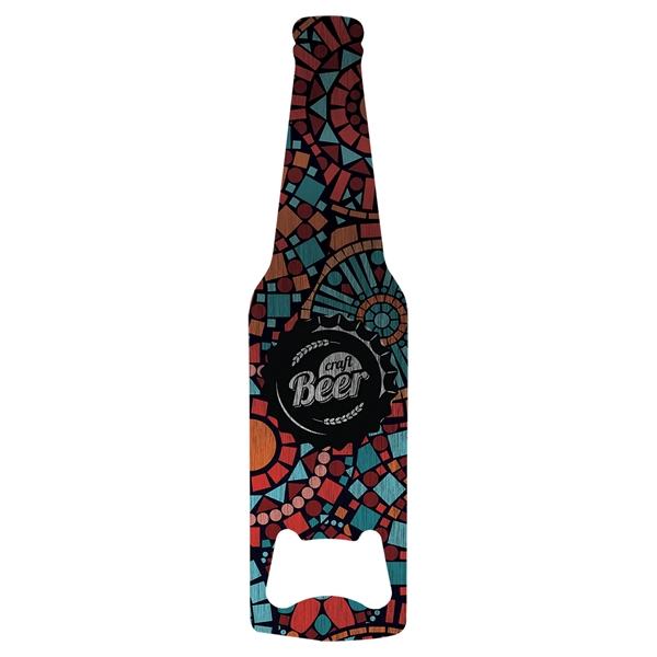 Custom Sublimated Stainless Steel Bottle Shaped Opener. 1 7/16" x 5... from ASI 62635 Inno-Vative Solutions Grp LTD