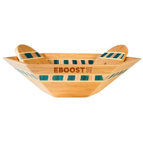 Mykonos Salad Bowl & Salad Hands Set... from ASI 91565 Totally Bamboo
