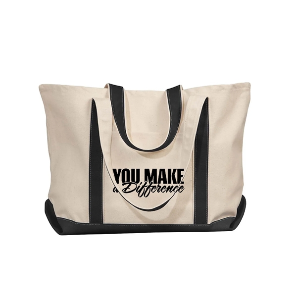 XL Boat Tote Cotton Canvas... from ASI 89971 Stuff A Mug