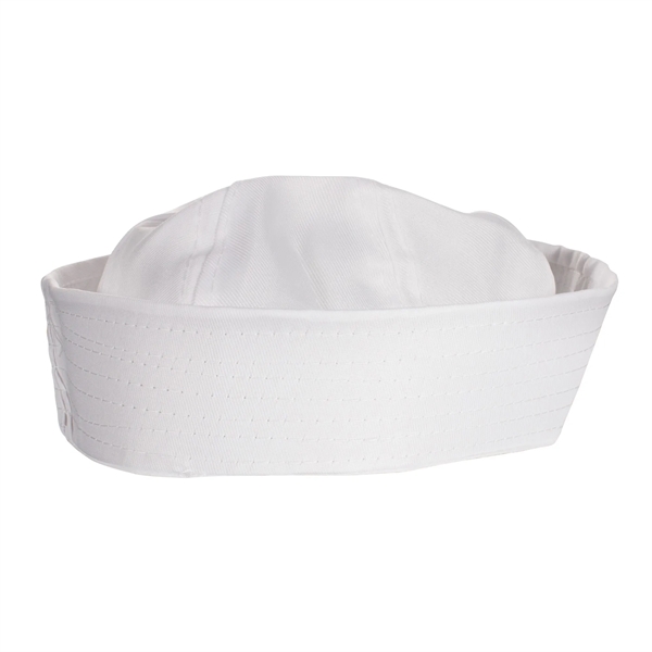 White sailor hat made of canvas.... from ASI 42016 Brighter Promotions Inc