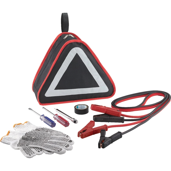 Emergency auto kit with zippered reflective carry case and tools.... from ASI 66887 PCNA / Bullet
