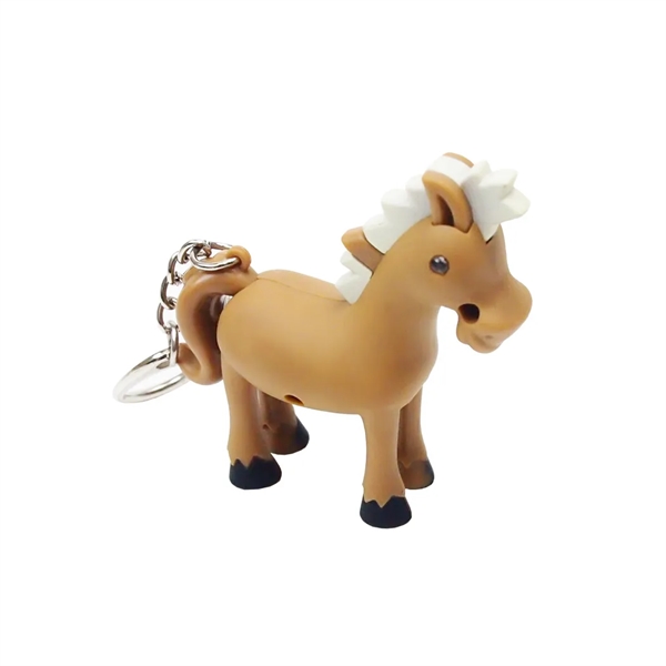 Horse Novelty LED Light Key Tag.... from ASI 31517 Admart Products / Admart Line