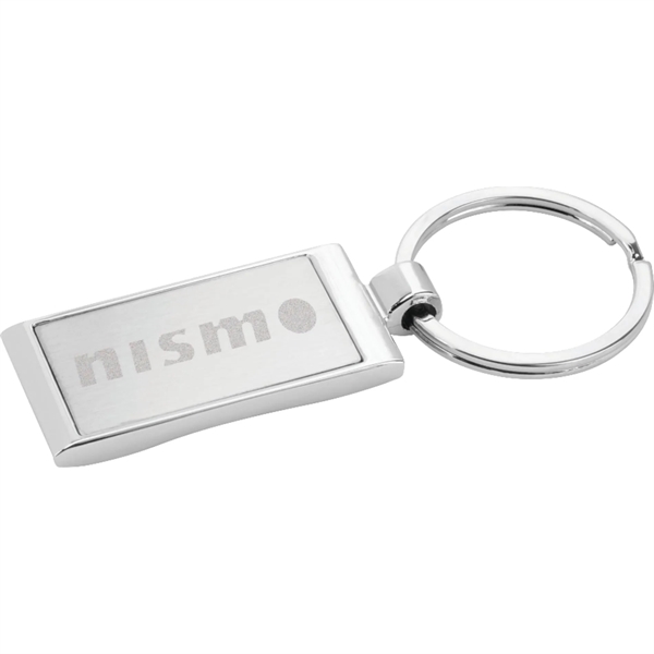 Brushed silver key ring with metal split key ring.... from ASI 66887 PCNA / Bullet