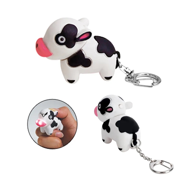 Cow Light Keychain.... from ASI 31517 Admart Products / Admart Line