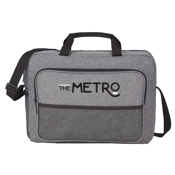 15" laptop bag with adjustable crossbody strap and webbing grab handles.... from ASI 66887 PCNA / Bullet