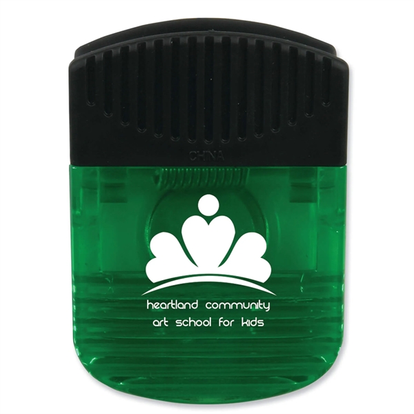 Plastic clip with magnetic backing, rubber grips, strong steel spring and... from ASI 54040 Fey Promo / Mi Line by Fey