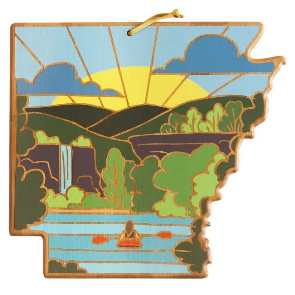 Celebrate life in The Golden State with the Our State Shaped... from ASI 91565 Totally Bamboo