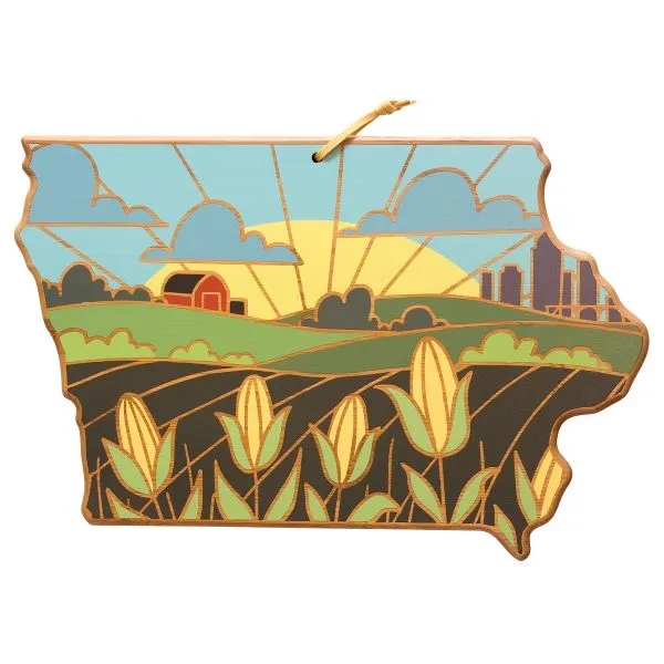 Celebrate life in The Golden State with the Our State Shaped... from ASI 91565 Totally Bamboo