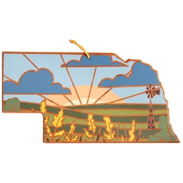 Celebrate life in The Golden State with the Our State Shaped... from ASI 91565 Totally Bamboo