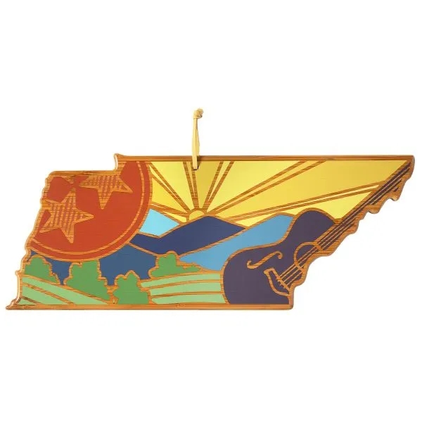 Celebrate life in The Golden State with the Our State Shaped... from ASI 91565 Totally Bamboo