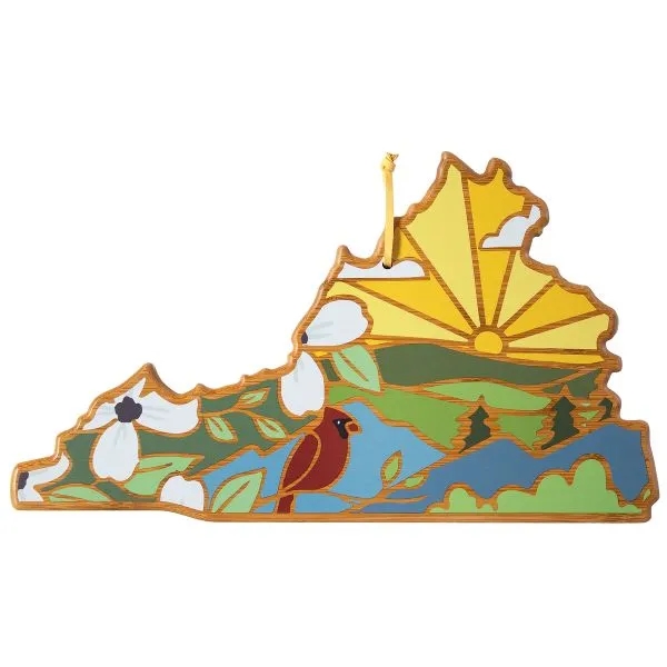 Celebrate life in The Golden State with the Our State Shaped... from ASI 91565 Totally Bamboo