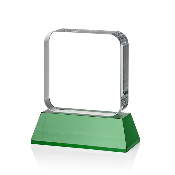 Flamborough VividPrint™ Award on Base - Green... from ASI 84592 St Regis Group / St Regis