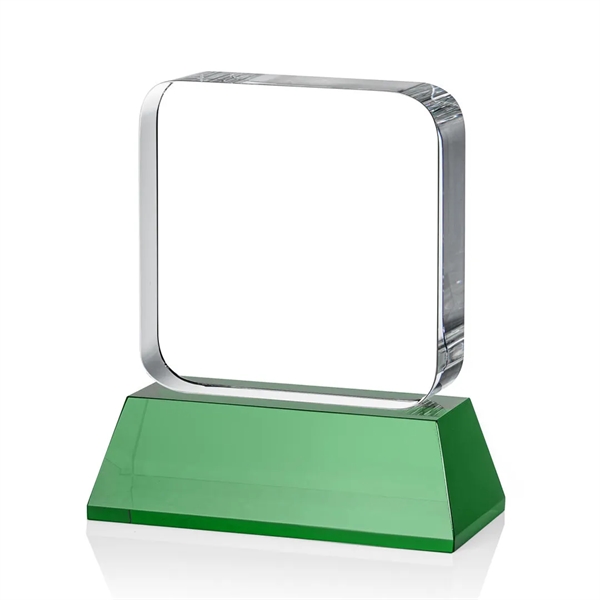 Flamborough VividPrint™ Award on Base - Green... from ASI 84592 St Regis Group / St Regis