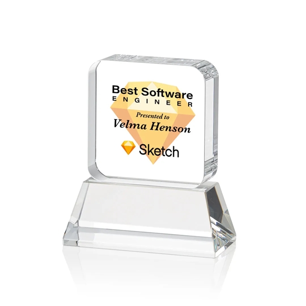 Flamborough VividPrint™ Award on Base - Clear... from ASI 84592 St Regis Group / St Regis