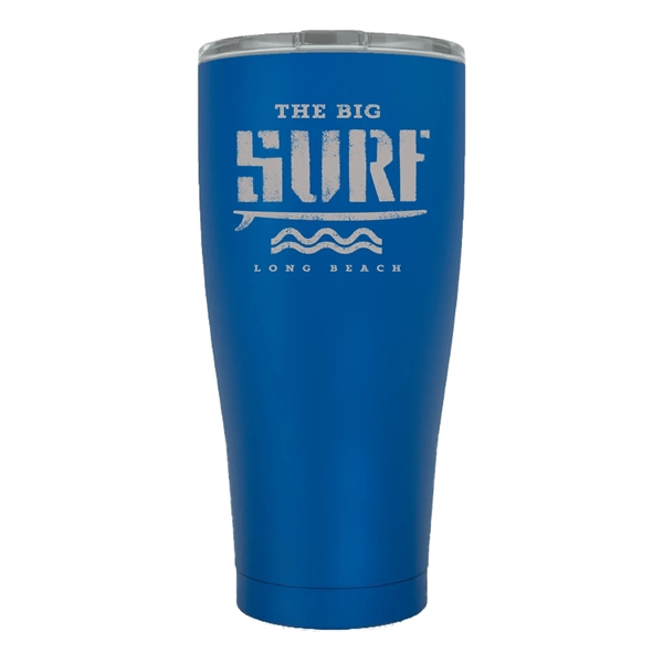 30 oz. stainless steel tumbler with COPPER lining, splash-proof lid, double... from ASI 74601 Calico