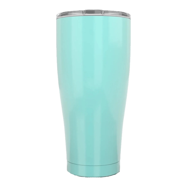 30 oz. stainless steel tumbler with COPPER lining, splash-proof lid, double... from ASI 74601 Calico