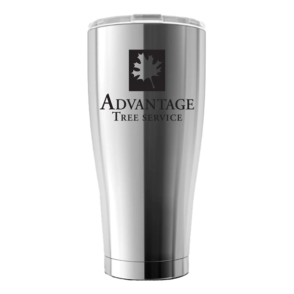 30 oz. stainless steel tumbler with COPPER lining, splash-proof lid, double... from ASI 74601 Calico