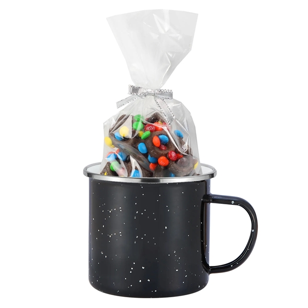 This set includes a mug stuffer filled with Milk Chocolate Pretzels... from ASI 71685 Midnite Snax® / Promo Revolution