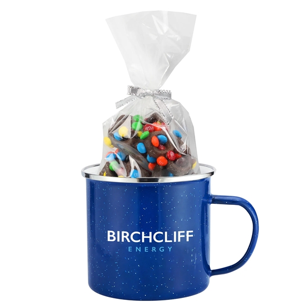 This set includes a mug stuffer filled with Milk Chocolate Pretzels... from ASI 71685 Midnite Snax® / Promo Revolution